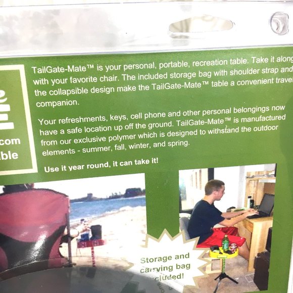 Tailgate Mate Portable Party Camp Table NWT - Picture 7 of 11